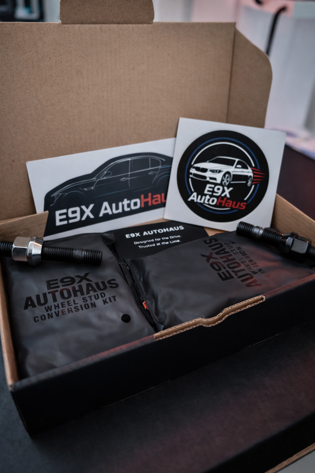 E9X AutoHaus E9X and E8X wheel stud conversion kit