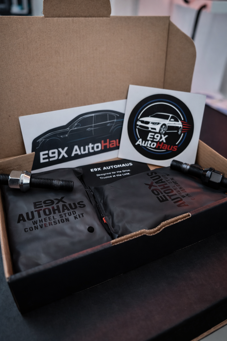 E9X AutoHaus E9X and E8X wheel stud conversion kit