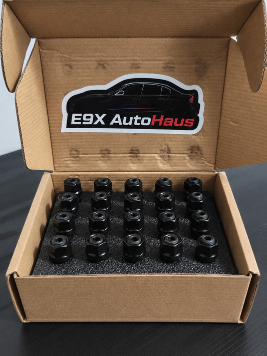 G-Series and Supra stud kit wheel nuts in foam